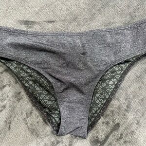 Oakley Gray Swim Bikini Bottoms